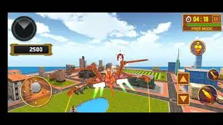 Tank Robot car games || Multi robot transformation