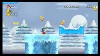 New Super Mario Bros. Wii - Star Coin Location Guide - World 3-4 | WikiGameGuides