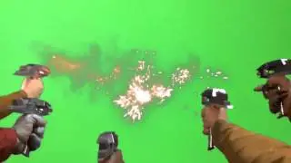 Green Screen FX, Group Phaser Fire 720 HD