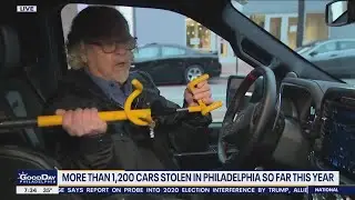 Help prevent car thefts by installing wheel locks