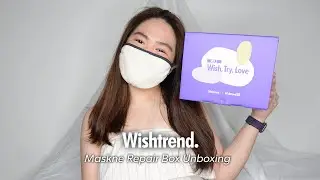 unbox wishtrend's 9th wish, try, love box: maskne repair kit with me! | Philippines