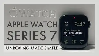 Apple Watch Series 7 Green Aluminum Case 41MM Unboxing ASMR