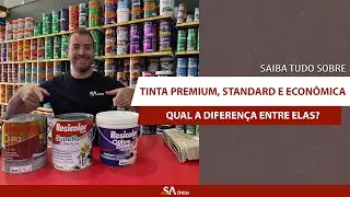Qual é a Diferença Entre Tinta Premium Standard e Econômica, Qua é a melhor?