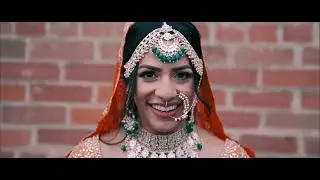 Sasha & Sahib's Colorful Sikh Wedding & Reception
