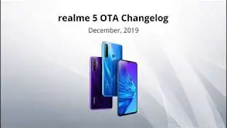 Realme 5 December Update News