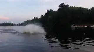 Raley to blind wakeboard