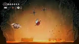 Hollow Knight: Silksong - Lava Pit Challenge (Far Fields)