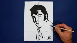 Where is Elvis Presley? Magic Trick Art