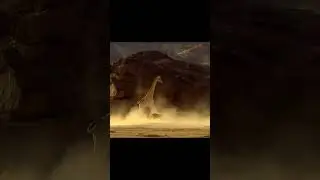 Lions Chase Giraffe... Big Mistake! #giraffeescape #giraffevslions #predatorvspray #wildanimals
