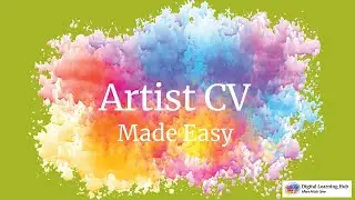 Artist CV Made Easy