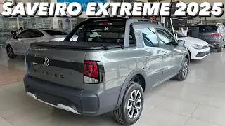 Avalia&ccedil;&atilde;o VW Saveiro Extreme 2025 - Agora com NOVA Multim&iacute;dia VW TOP Vale 122 MIL REAIS!?