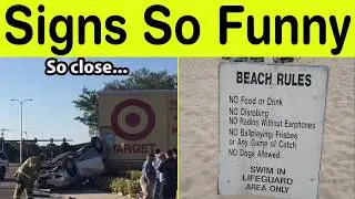 Sign So Funny It Instantly Makes Your Day Better &ndash; Guaranteed Laughs! || Happy Panda