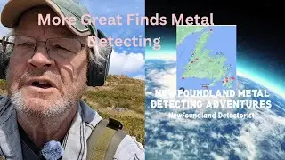 A trip to Flat Rocks Newfoundland, metal detecting.