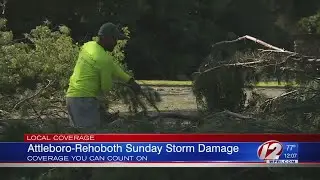 Attleboro, Rehoboth Cleaning Up After Strong Storm