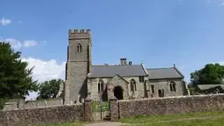 East Quantoxhead Circular Walk, Part I, 'Across The Fields From The Church On The Hottest Day of 201
