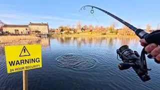 I got Permission to catch GIANT Fish in this Private Lake... 😯