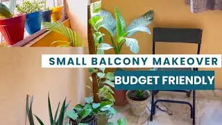 Small Balcony Makeover ideas | Balcony decorations ideas | Budget Friendly Makeover 😍