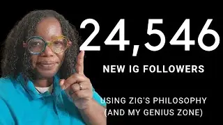 I gained 24,546 IG Followers in 30 Days Using the Zig Ziglar Quote!