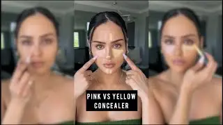 Pink Vs Yellow Concealer l Christen Dominique