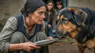 La Viuda Acogió A Un Perro Vagabundo Sin Saber Que Este Cambiaría La Vida De Sus Hijos Para Siempre.