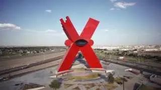 Monumento a la Mexicanidad, Cd. Ju&aacute;rez, Chih.     Porque la X de Sebasti&aacute;n..???