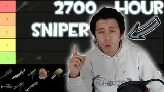Jbird's UPDATED OFFICIAL Sniper Weapon Tier List