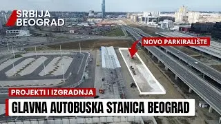 Nova autobuska stanica Beograd u Bloku 42 na Novom Beogradu