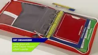 NEW! Trapper Keeper&reg; Sewn Zipper Binder