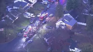 Fire burns home under renovation in Rockville