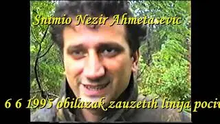 6  6  1995 OBILAZAK  OSLOBODENIH TERITORIJA RAVNI LJESTAK POCIVALA VODICE I PLOCE