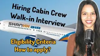 Shankh Airline Hiring Walk-in Interview | Eligibility Criteria in detail | Shankh Air 2024