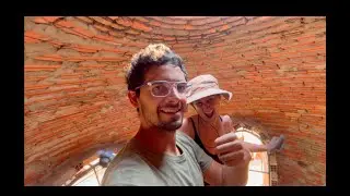 015 Building a Dome HOUSE, bedroom magic, rendering, archway complete, a big fall, almost done!
