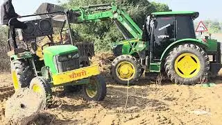 John deere 4x4 lodar full revling #johndeere #trector #stand #farming 