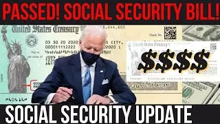 NEW SOCIAL SECURITY BILL PASSED! PROTECTS RECIPIENTS | SSI SSDI VA Payments | Social Security Update