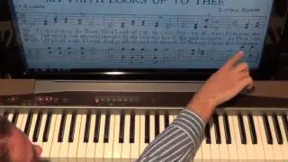 My Faith Looks Up To Thee Piano Sight Reading Lesson For Hymns