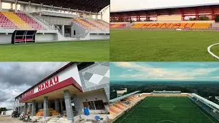 CAKEP‼️WALAU KECIL BENTUK MODERN, STADION BARU DI KALTENG, STADION HANAU SERUYAN