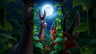 The Donkey who wanted to sing #youtubeshorts #trending #share #cartoon #animation #story #yt #like