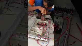 Teknik otomasi industri!! praktik panel sistem to PLC!! #smkn2tulungagung#fypシ #cinematic #jokam