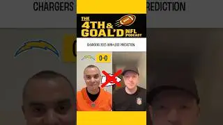 Chargers 2025 Win-Loss Prediction: AFC West Winners? #nfl #football #viralvideo