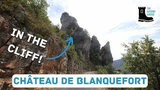 This medieval castle ruin camouflages itself very well!  |  Castle of Blanquefort