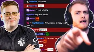 Watch Valorant streamers react to TSM drone joining their chat