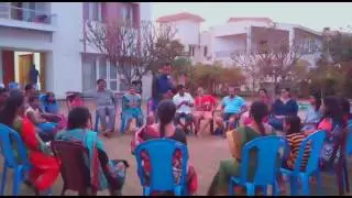 Chennai event emcees Thamizh & Nandhini hosted family get together at Aroma Beach resort