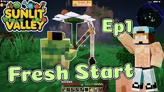 Sunlit Valley EP1 Лучшая модифицированная игра-ферма для Minecraft?!?