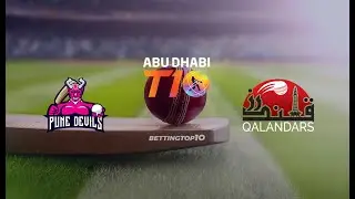 [LIVE] Abu Dhabi T10 League, 4th Match