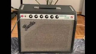 Fender Princeton Reverb Silverface 1978 with vibrato