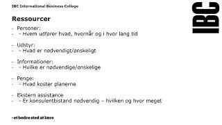 Projektstyring