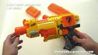 Nerf Barricade - Clip Conversion Mod - Demo & Test Fire