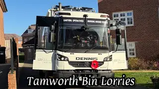 Dennis Elite + Refuse Truck on Recycling, WDY 