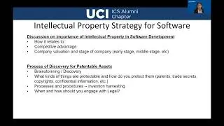 Intellectual Property Strategy for Software: Melissa Patterson & Mukund Sharma