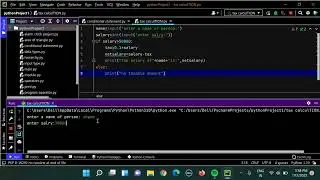 tax calculation python program